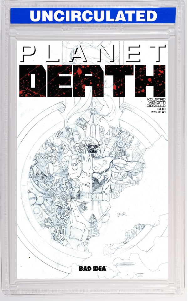 Planet Death Planet Sized Edition #1 CVR C Tomas Giorello VAR (1 Of 1 Sketch Included)