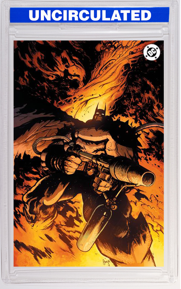 Absolute Batman 2025 Annual #1 CVR D Daniel Warren Johnson Flamethrower Foil Variant (2nd Printing)