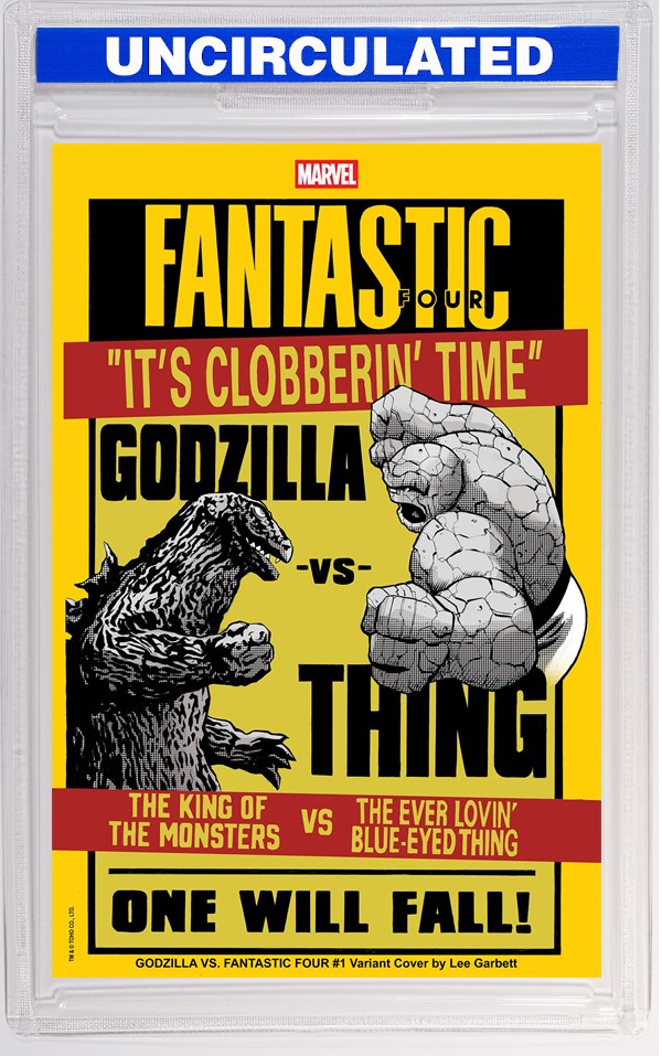 Godzilla Vs. Fantastic Four #1 Lee Garbett Versus Variant