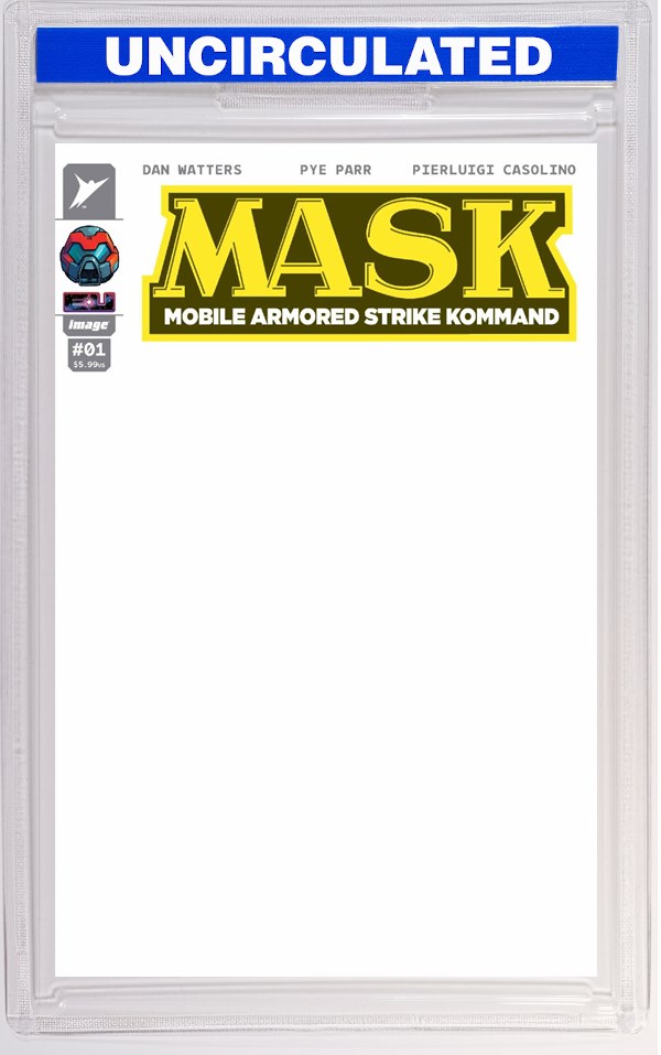 Mask #1 CVR L Blank Sketch Mask Blank Sketch VAR