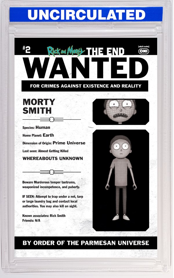 Rick And Morty The End #2 (Of 6) CVR C INC Phil Murphy Most Wanted VAR