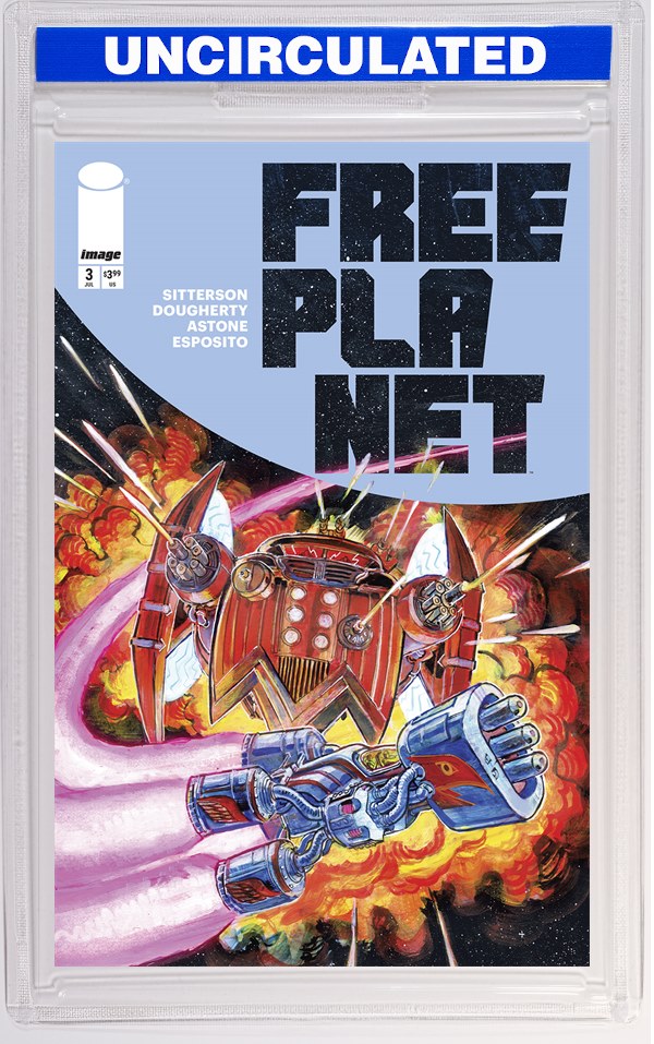 Free Planet #3 CVR C INC Jed Dougherty Foil VAR