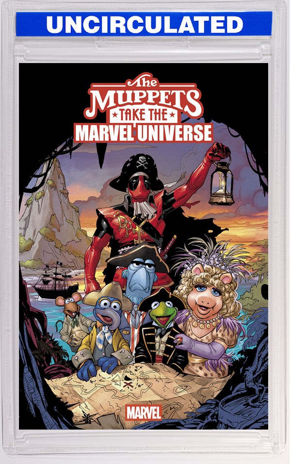 Muppets Take The Marvel Universe #1 Matteo Lolli Muppet Treasure Island 30th Anniversary Variant