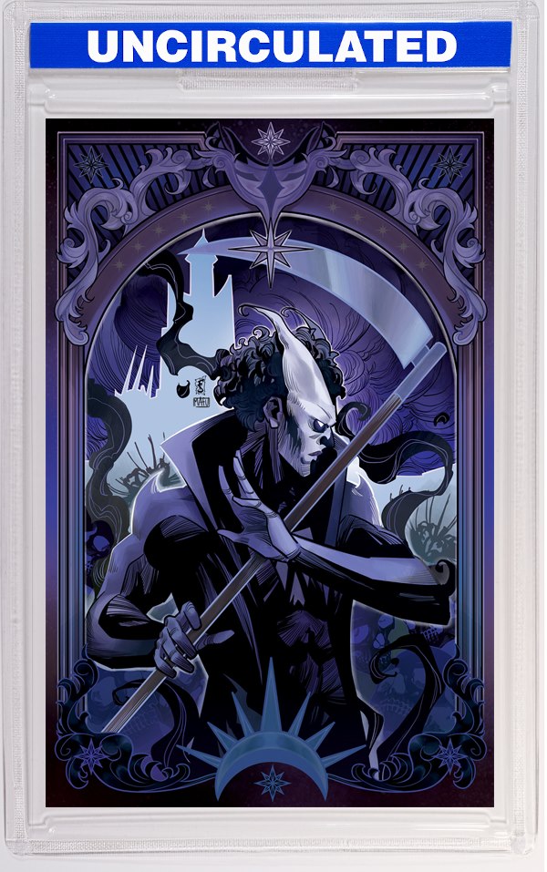 Valiant Beyond: Tales Of The Shadowman Finale--Darque Legacy Variant B (Sabbatini Full Art Tarot Variant)