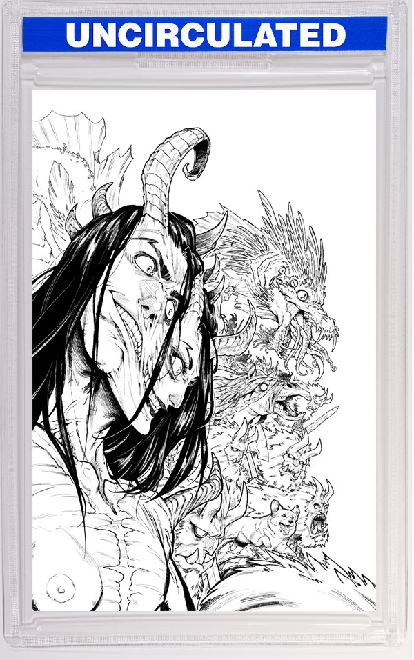 Valhallaw #4 (Of 5) CVR C INC Pedro R M Andreo B&W Virgin VAR (MR)