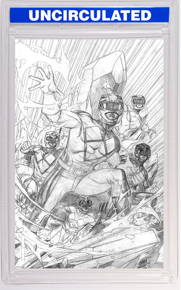 Mighty Morphin Power Rangers (2026) #1 M Unlimited Variant (Full Art, Cheung)