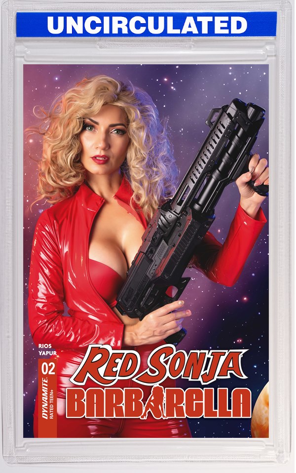 Red Sonja Barbarella #2 CVR E Cosplay Ivy Barbarella VAR
