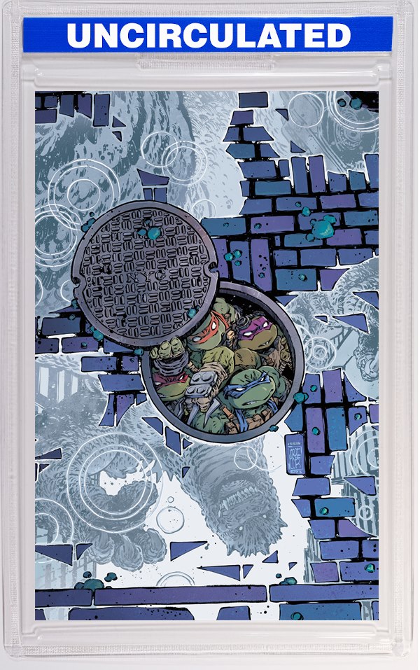 Teenage Mutant Ninja Turtles X Godzilla #4 Variant RI (Corona Full Art)