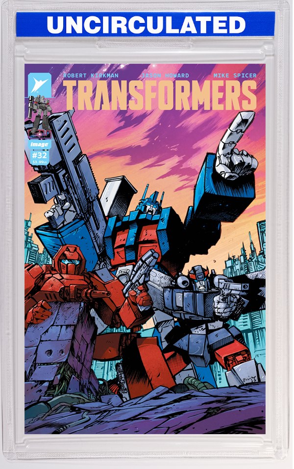 Transformers #32 CVR B Daniel Warren Johnson & Mike Spicer VAR