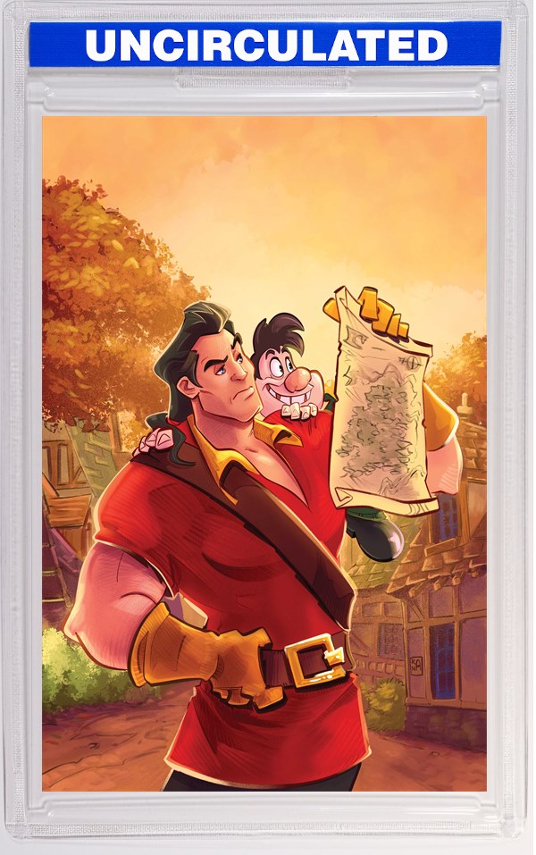 Disney Villains Gaston #4 CVR H INC Alessandro Ranaldi Virgin VAR