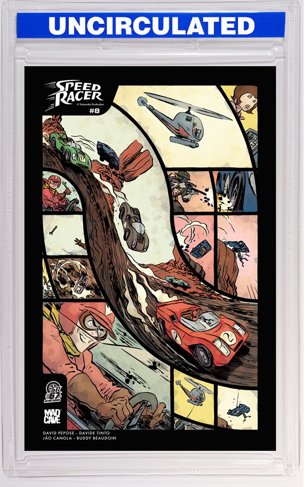 Speed Racer #8 CVR B Jesse Lonergan VAR