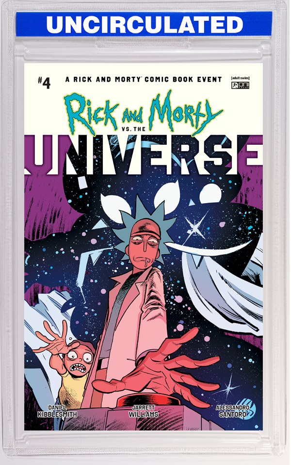Rick And Morty Vs The Universe #4 (Of 4) CVR D INC Tom Fowler Event VAR