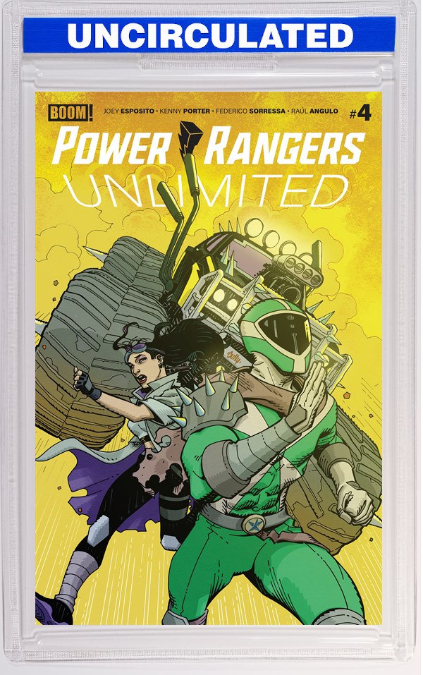 Power Rangers Unlimited #4 B Variant (Dressed, Hamner)