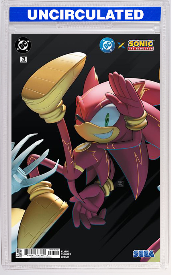 DC X Sonic The Hedgehog #3 Deegeemin Connecting Variant (2nd Printing)