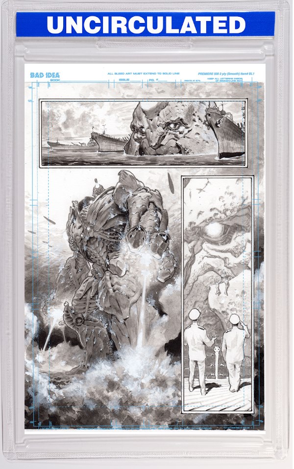 Olympus Saga Megalith #1 (Of 4) CVR Q Lewis Larosa Original Art Edition 14 VAR