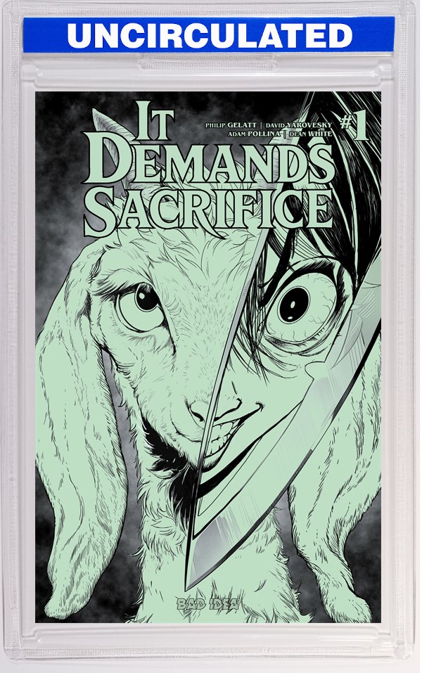 It Demands Sacrifice #1 (Of 4) CVR J Adam Pollina Glow In The Dark VAR