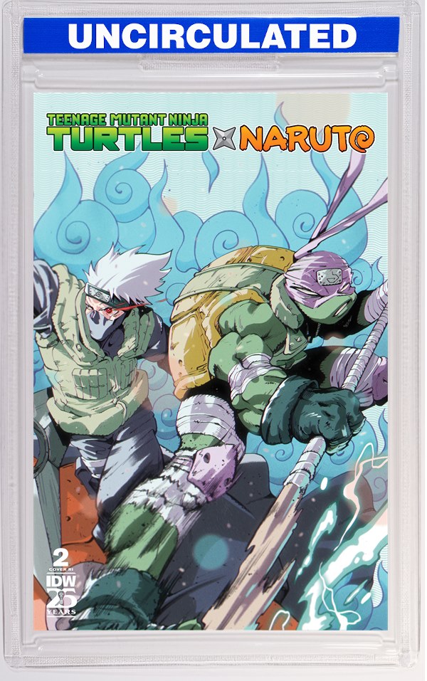 Teenage Mutant Ninja Turtles X Naruto #2 Variant RI (Ortiz)