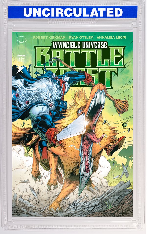 Invincible Universe Battle Beast #4 CVR E INC Brett Booth & John Livesay VAR
