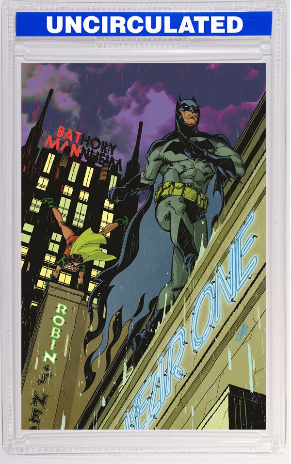 Batman & Robin Year One #10 (Of 12) CVR D INC Cully Hamner Card Stock VAR