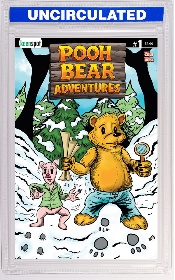 Pooh Bear Adventures #1 CVR C Jason Turner (Polybagged With Trading Card)