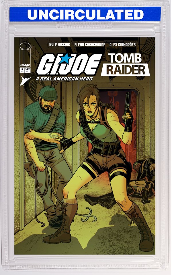 GI Joe A Real American Hero Tomb Raider #3 (Of 5) CVR A Elena Casagrande & Alex Guimaraes