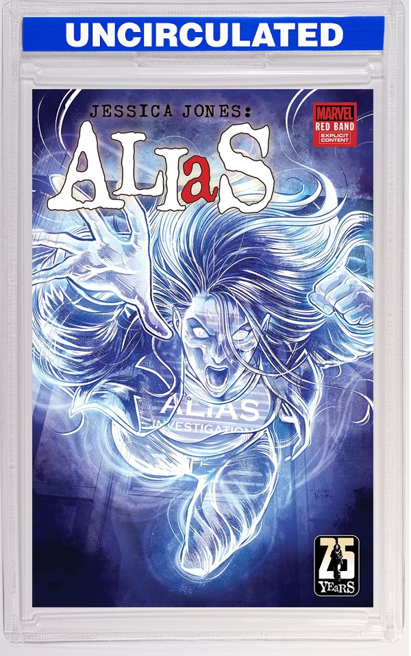 Alias: Red Band #1 Luciano Vecchio Marvel Monster Variant [Polybagged]