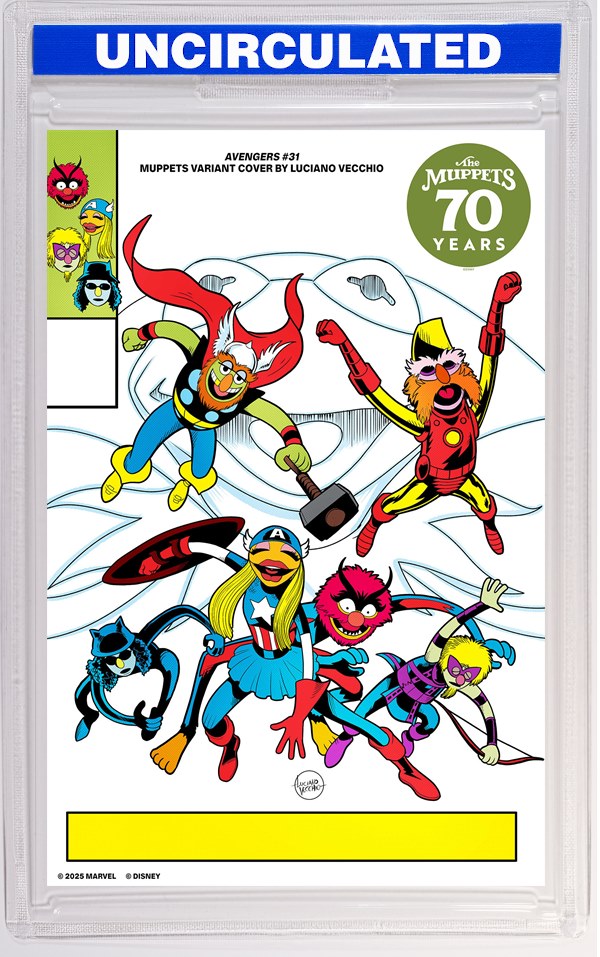 Avengers #31 Luciano Vecchio Muppets Variant