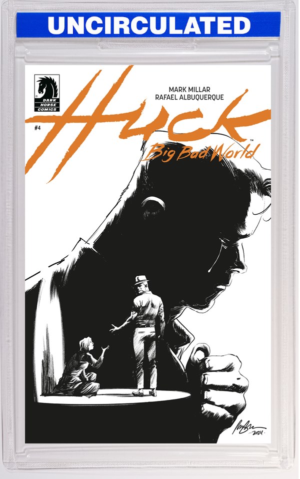 Huck: Big Bad World #4 (CVR B) (B&W) (Rafael Albuquerque)