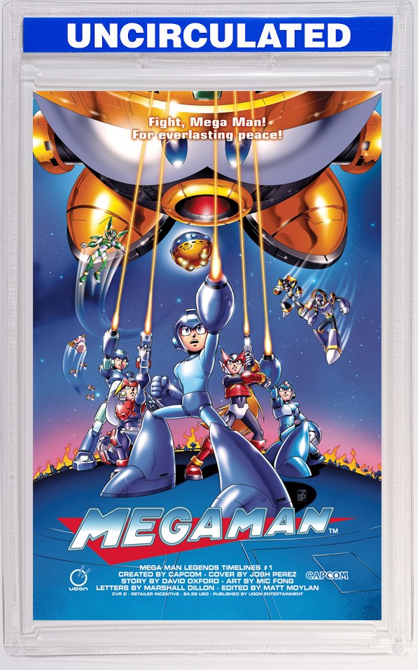 Mega Man Legends Timelines #1 (One Shot) CVR D INC Josh Perez VAR