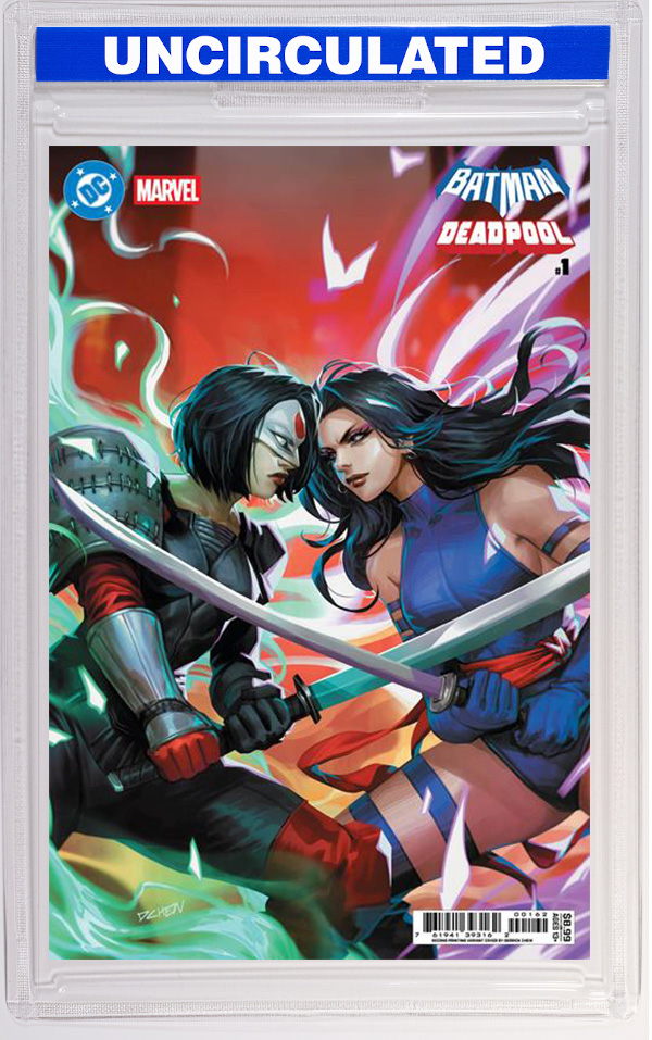 DC Marvel Batman Deadpool #1 CVR D Derrick Chew Card Stock Variant (2nd Printing)