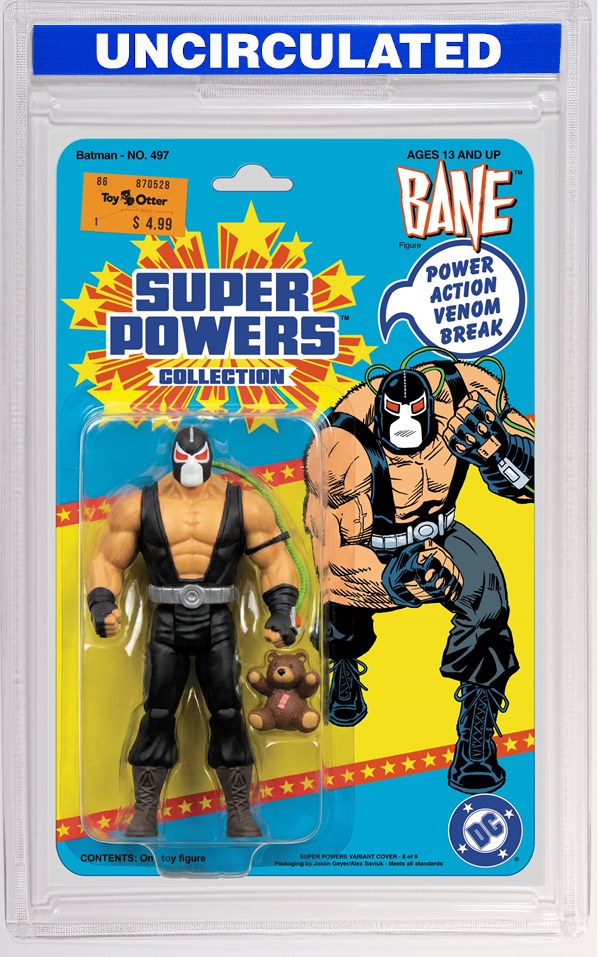 Batman #497 Facsimile Edition CVR D Jason Geyer & Alex Saviuk Bane Super Powers Card Stock VAR