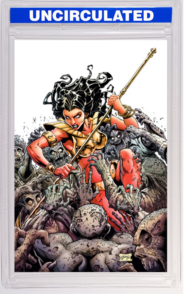 Die!Namite Blood Red #2 CVR E INC Will Robson Virgin VAR