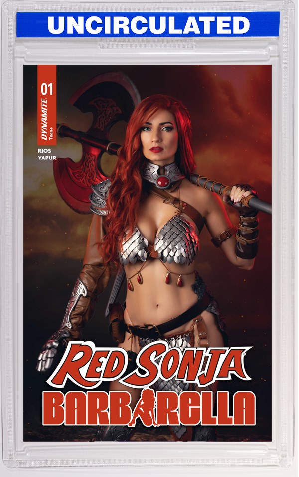 Red Sonja Barbarella #1 CVR D Cosplay Ivy Red Sonja VAR
