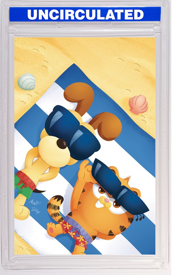 Baby Garfield #3 E Unlimited Variant (Full Art, Garbowska)