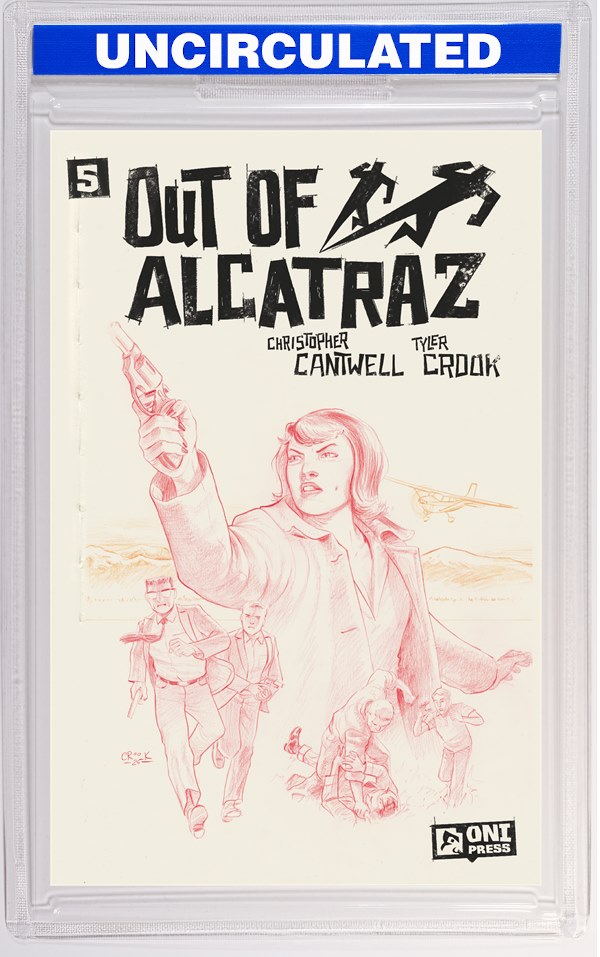 Out Of Alcatraz #5 (Of 5) CVR C INC Tyler Crook Sketchbook VAR