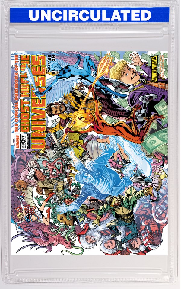 Ghost Machine The Official Guidebook #3 (Of 5) CVR B Bryan Hitch & Brad Anderson Wraparound VAR