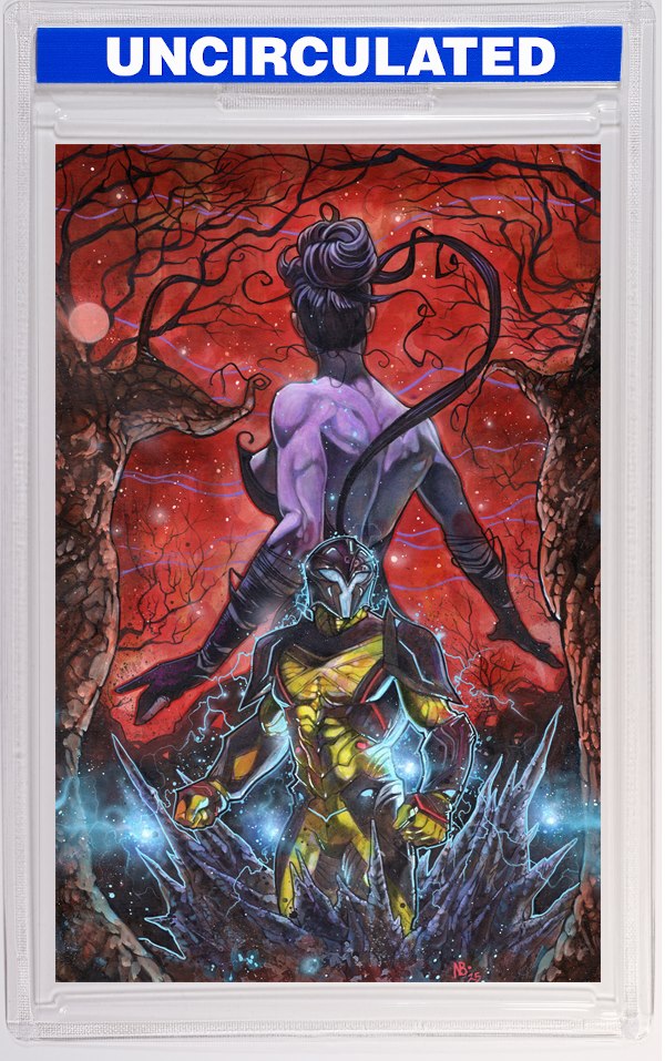 Valiant Beyond: The X-O Manowar #5--The God Hunt #1 Variant D (Birr Full Art)