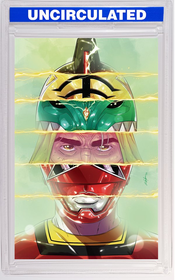Power Rangers Green #4 F INCV Variant (Full Art, Griffin)