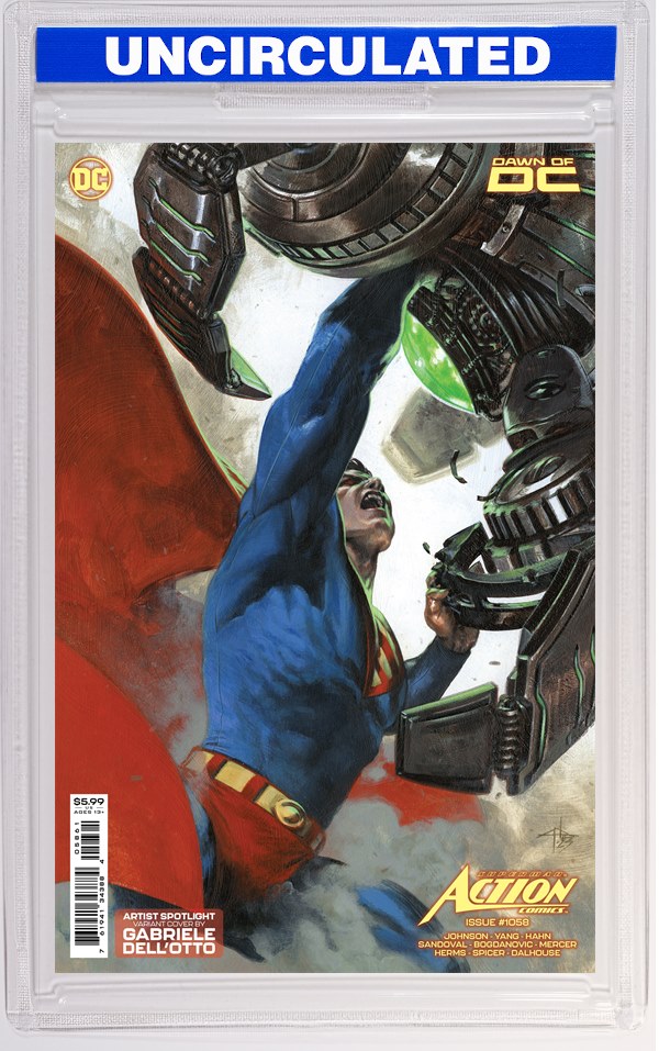 ACTION COMICS #1058 CVR D GABRIELE DELL OTTO ARTIST SPOTLIGHT CARD STOCK VAR