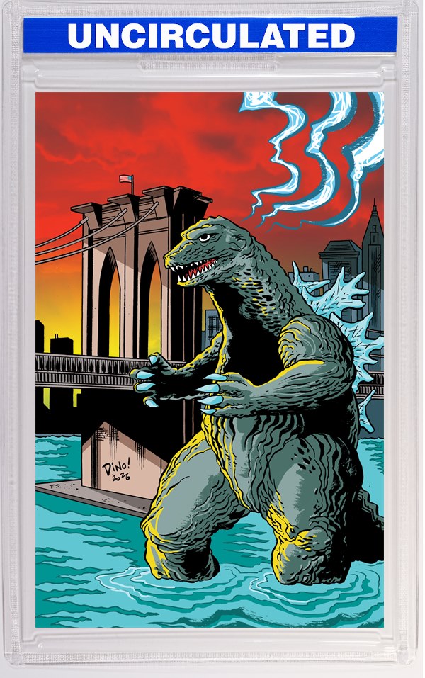 Godzilla Vs America: New York City Variant RI (Haspiel Full Art)
