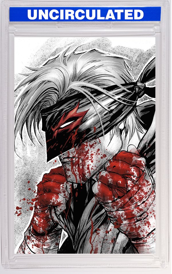 Final Boss #1 CVR D INC Tyler Kirkham Blood VAR (MR)