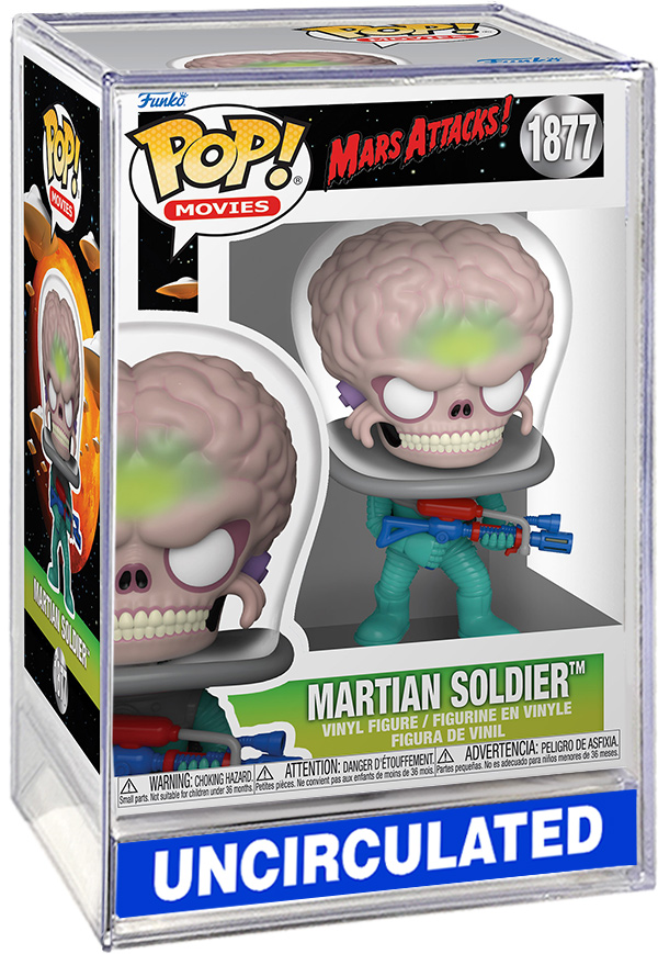 Mars Attacks - Martian Soldier With Atomic Ray Gun Funko Pop! #1877