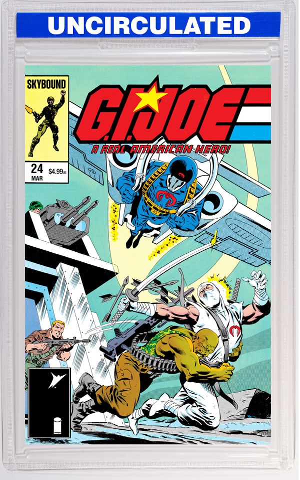 GI Joe A Real American Hero #24 Hama Files Edition #24 CVR C Mike Zeck & John Beatty Foil VAR