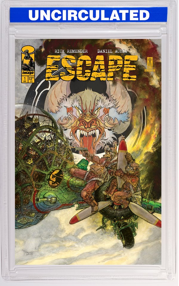 Escape #1 CVR B INC Michael Wm Kaluta VAR