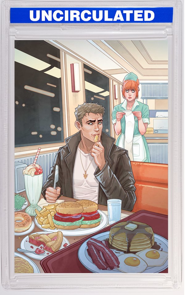 Supernatural Dean Winchester #3 CVR J INC Marguerite Sauvage Virgin VAR