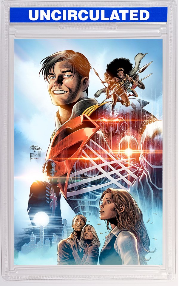 Superman #37 CVR E Eddy Barrows Things To Come Card Stock VAR (The Reign Of The Superboys)