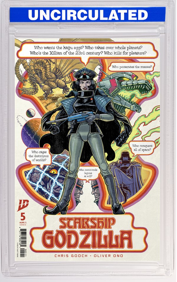 Starship Godzilla [Kai-Sei Era] #5 Variant RI (Frank Movie Homage Cover)