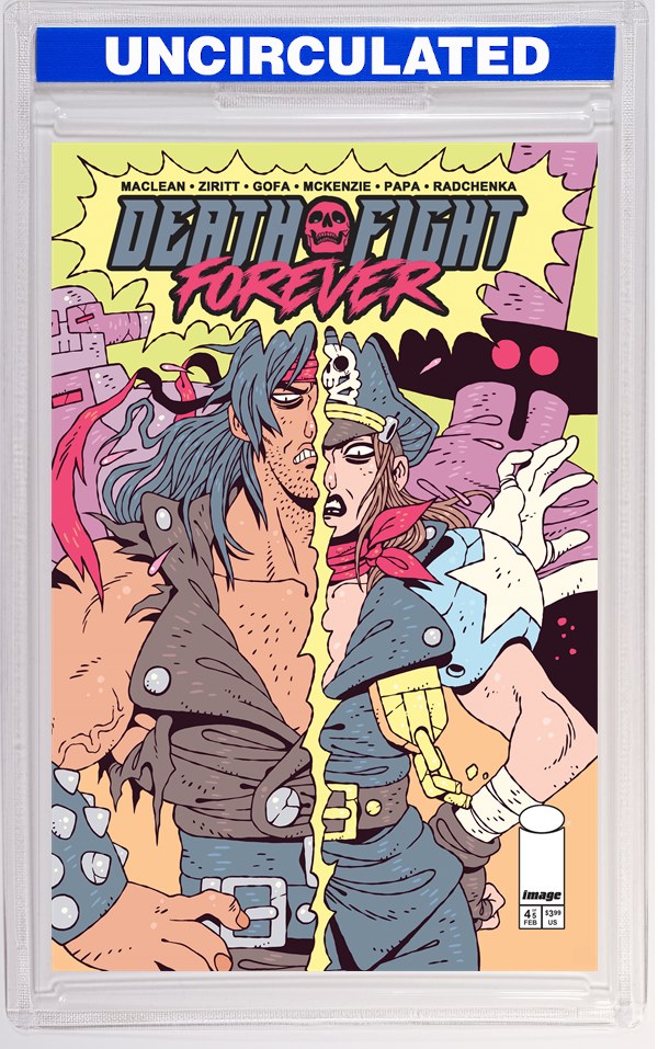 Death Fight Forever #4 (Of 5) CVR B Sam Mckenzie VAR (MR)