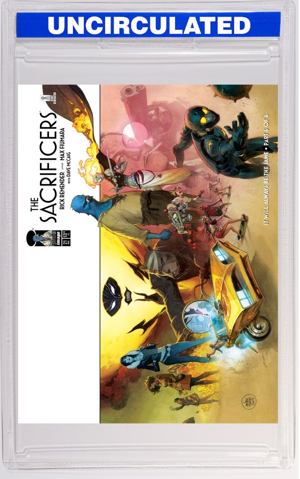 Sacrificers #21 CVR C Andrew Robinson Wraparound VAR