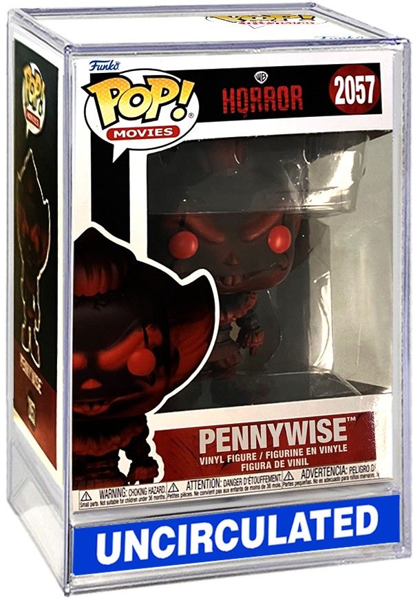 Warner Bros. Horror - Pennywise Funko Pop! #2057 with Pop! Trading Card